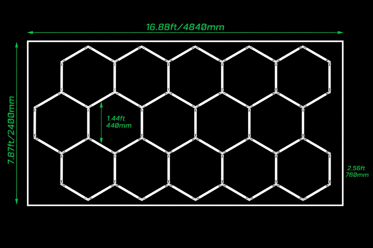 Landscape 15 layout diagram